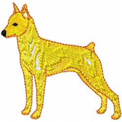 Dogs Embroidery Design 7 Dogs Embroidery Design 7